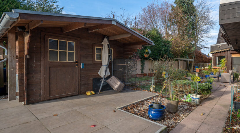Garten hinten