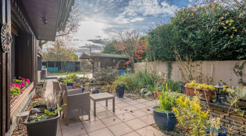 Garten hinten