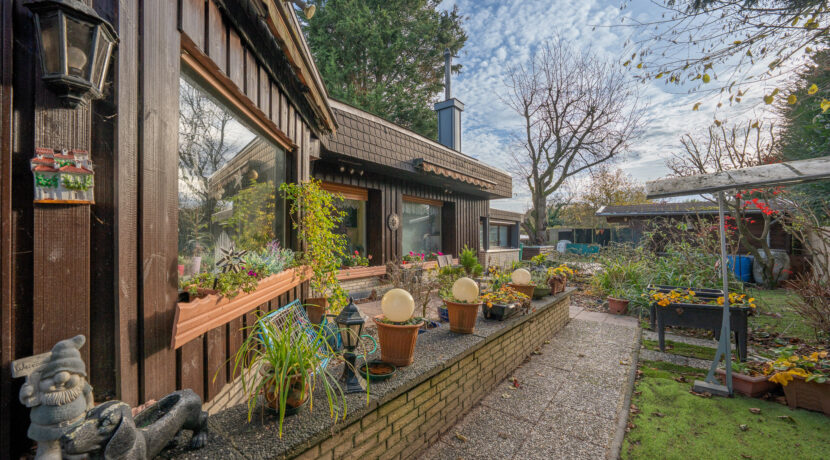 Garten hinten