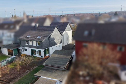 Hintere Gebäudeansicht