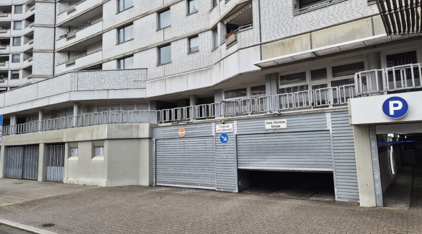 Zufahrt Tiefgarage