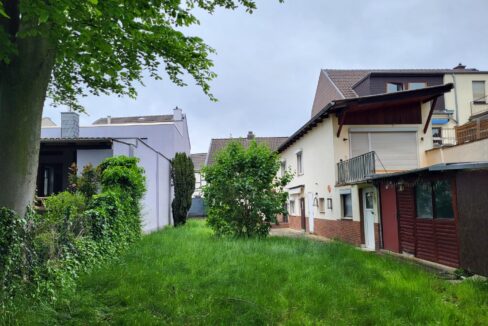 Gartenansicht Haus D