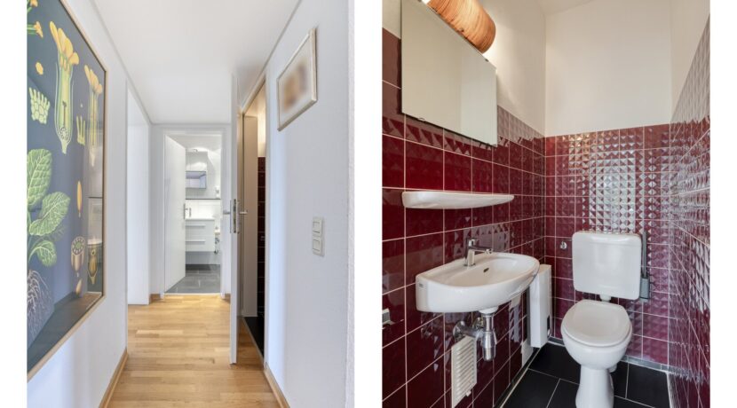 hintere Diele/ Gäste Toilette