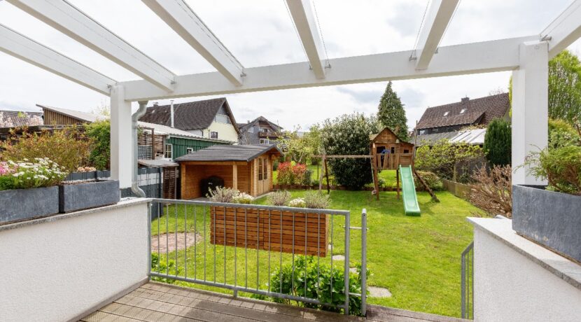 Überdachte Terrasse