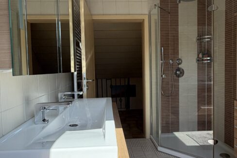 Badezimmer mit Dusche