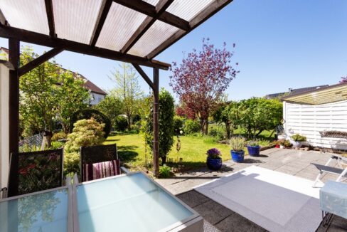 Überdachte Terrasse