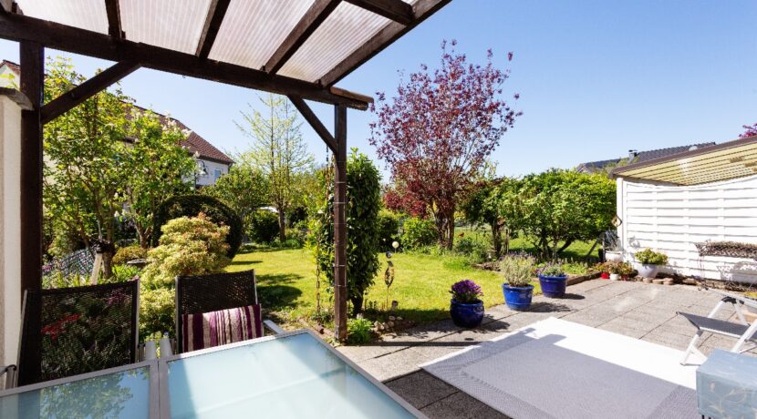 Überdachte Terrasse
