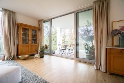 Übergang Wohnzimmer zur Loggia