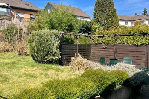 geschützter Platz im Garten
