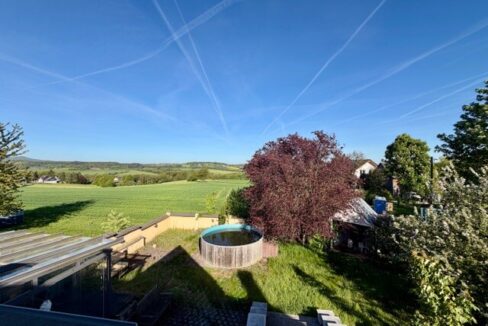 Toller Panoramablick vom Balkon OG