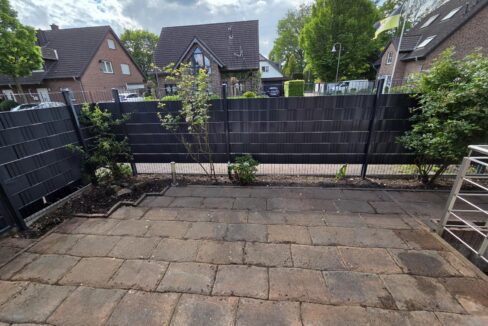 Blick auf die Terrasse