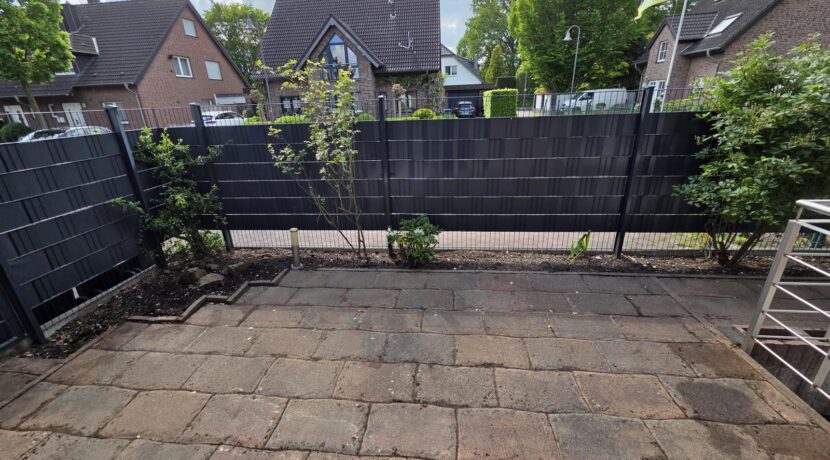 Blick auf die Terrasse
