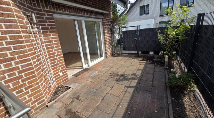 Die Terrasse...