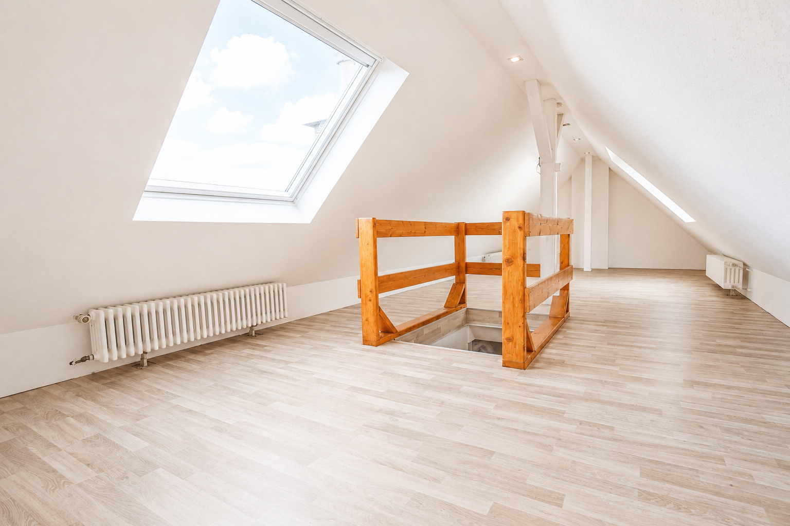 Helle ca. 80 m² große 2-Zimmer-Maisonettewohnung mit Spitzboden, Einbauküche und Tageslichtbad - Photo 3