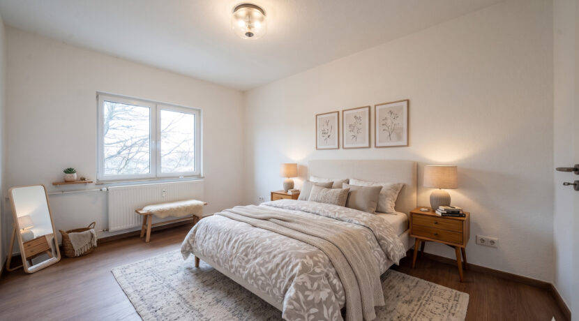 Schlafzimmer KI generiert