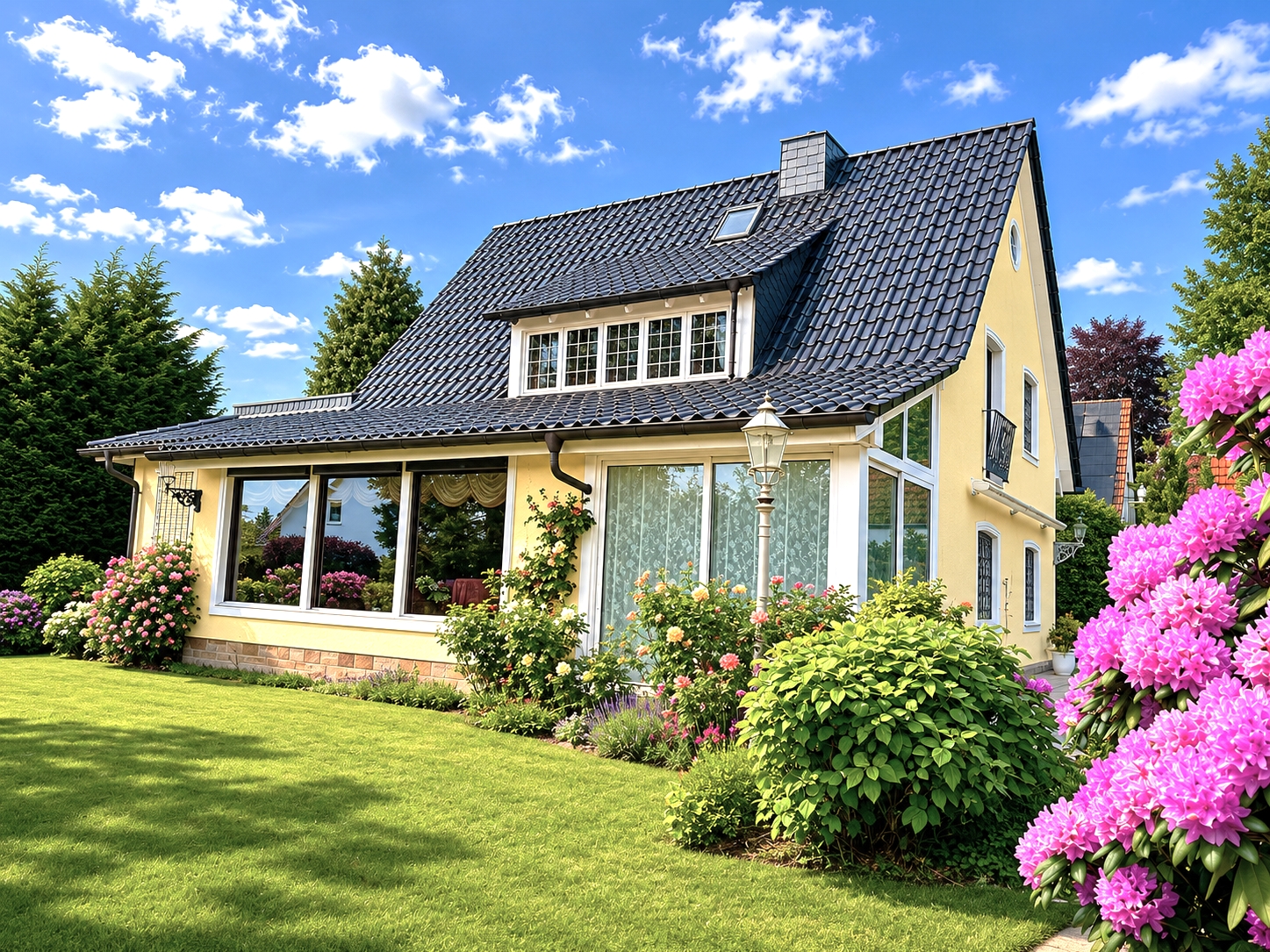 Charmantes Haus mit liebevoll angelegtem Garten!