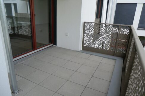großer Balkon
