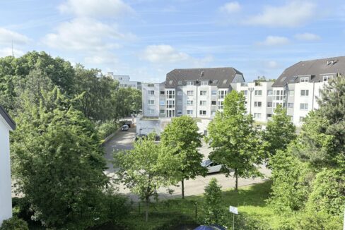 Aussicht vom Balkon