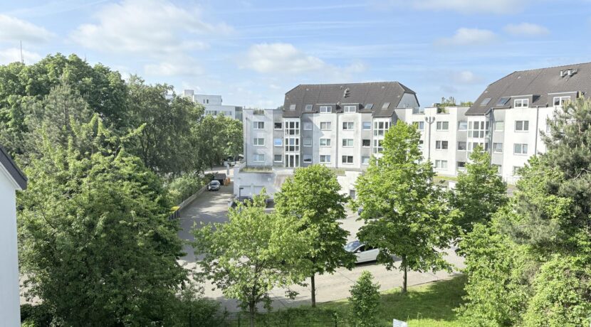 Aussicht vom Balkon