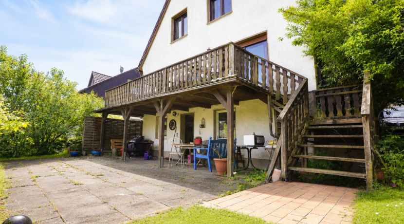 Balkon und Terrasse