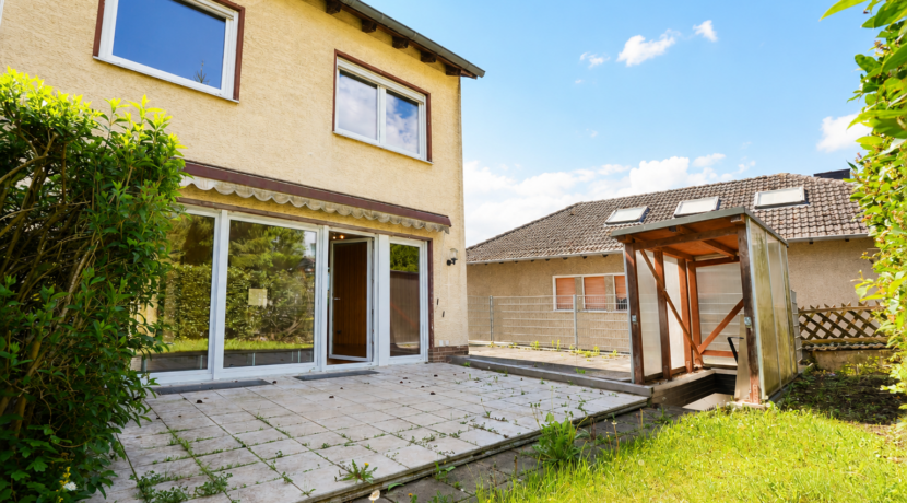 Terrasse und Garten