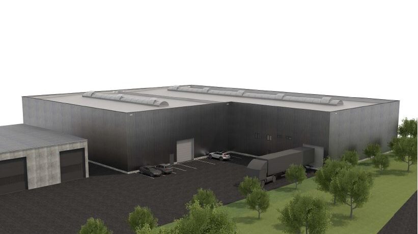 Lagerhalle Graphik