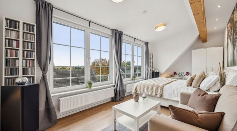 herrliches Studio mit Fernblick