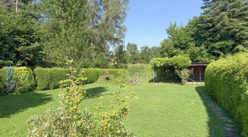 Hintere Gartenansicht