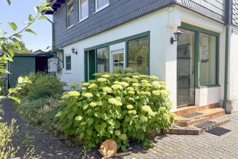 Verglaster Sitzbereich