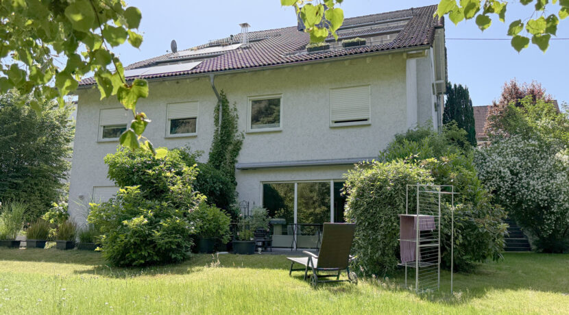 Hintere Gebäudeansicht