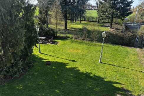 Garten von oben