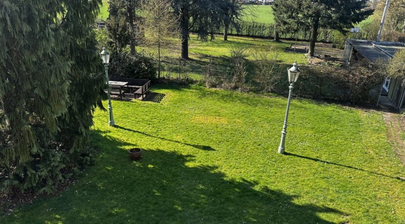 Garten von oben