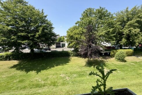 Blick vom Balkon