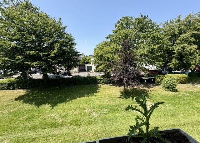 Blick vom Balkon
