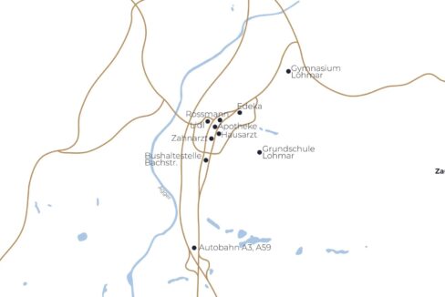 Lageplan Mikrolage