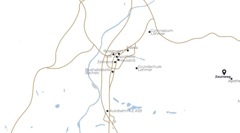 Lageplan Mikrolage
