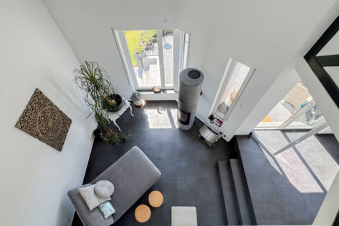 Blick ins Kaminzimmer