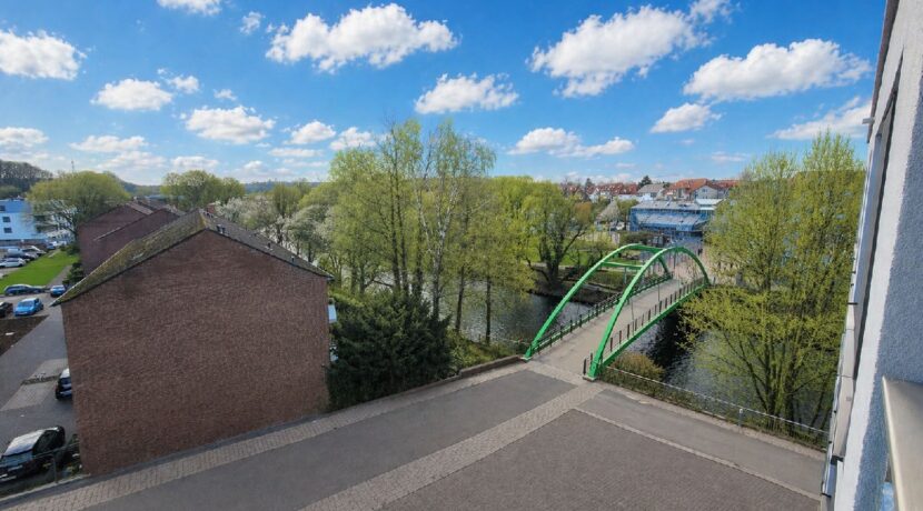 Blick vom Balkon