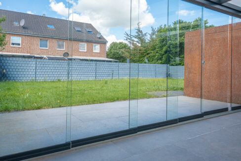 Blick in den Garteb