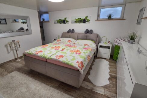 Schlafzimmer im Souterrain