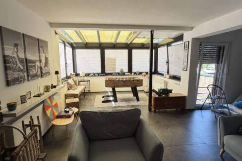 Blick Wohnzimmer