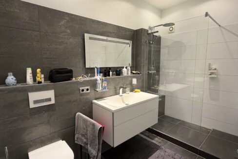 ..mit Dusche und Badewanne