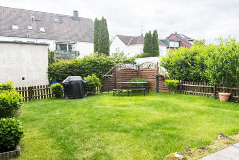 Garten an vermieteter Wohnung
