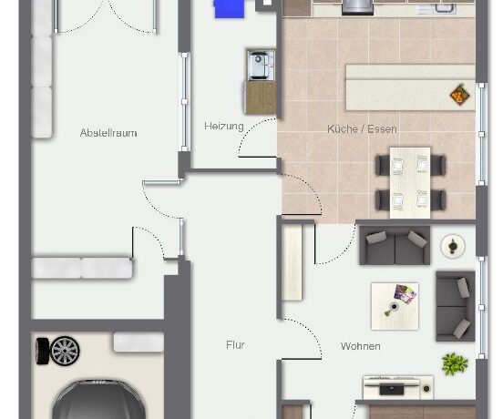 Bungalow EG (unbewohnt)