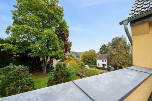 Aussicht vom Balkon
