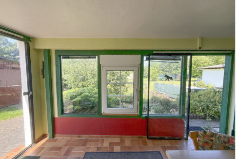 Haus 2 EG Verglaster Sitzbereich