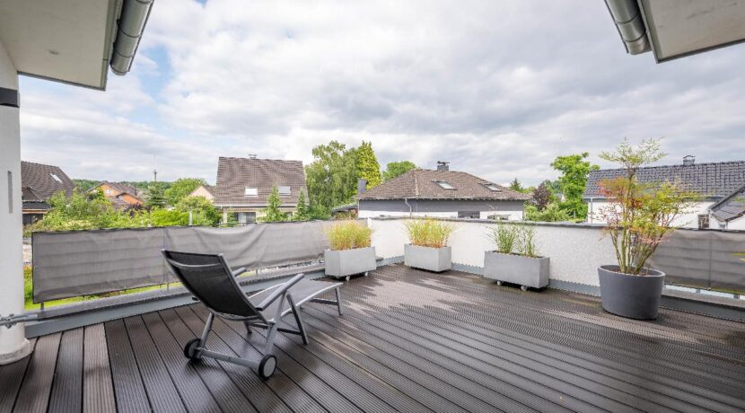 Großzügige Dachterrasse