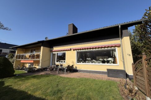 Blick zur Terrasse