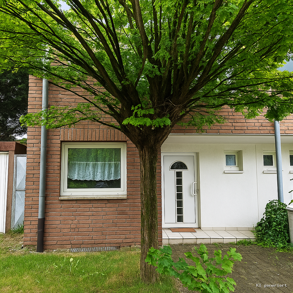 STRÜMP – solide Doppelhaushälfte mit Garage und Garten – viel Platz in kinderfreundlicher Lage