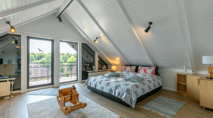 Schlafzimmer im DG